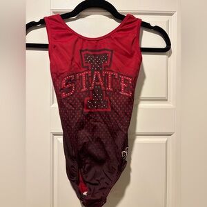 Iowa State women's training leotard size AM